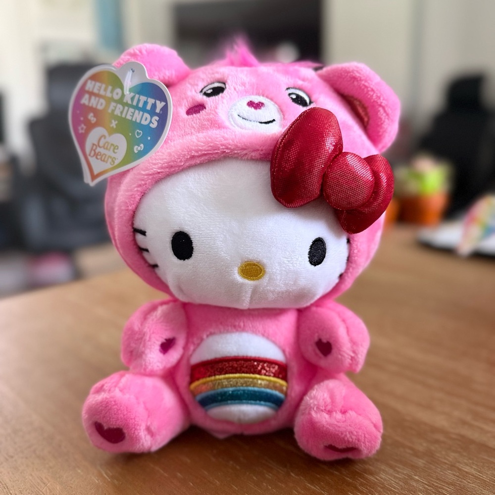 Hello Kitty Cheer Bear Plush Toy
